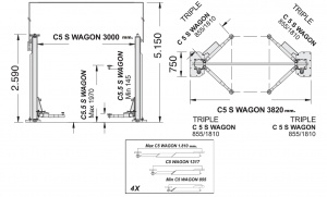 13177 C-5 S WAGON Esquema