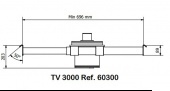 Vérin pneumatique TV3000 Réf. 60300