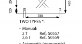 Jack kits for C-451, C-455 and C-445H