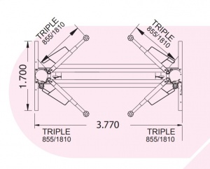 5 Tn. C-5 XL WAGON con base [13201]