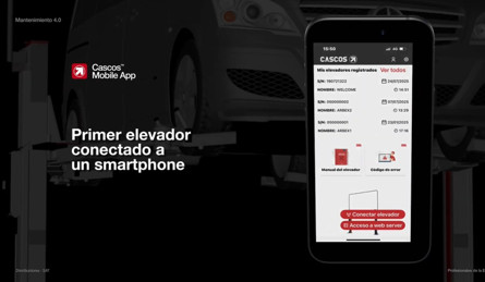 Nueva APP CASCOS MOBILE 4.0<br>Control e Información total desde tu smartphone